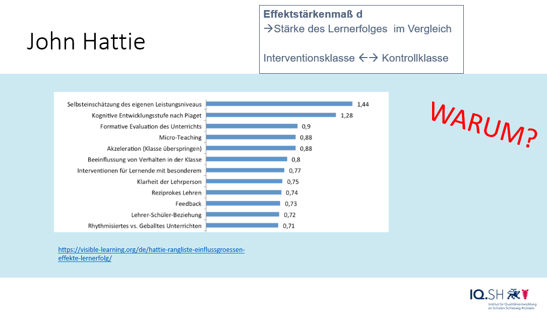 Hattie Visibile Learning